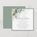 Search for catholic first communion invitations Watercolor