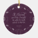 Search for romantic quote ornaments Jane austen