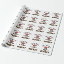 Search for hockey christmas wrapping paper Team