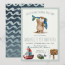 Search for otter birthday invitations Boy