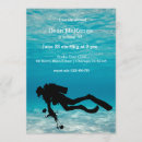Search for scuba diving birthday invitations Diver