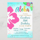 Search for hibiscus birthday invitations Tropical
