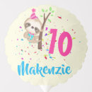 Search for sloth balloons Birthday