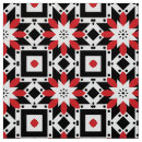 Search for black and white star fabric Modern