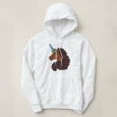 Search for unique hoodies Afro unicorn unique