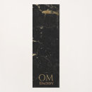 Search for marble yoga mats Black and gold