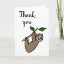 Search for sloth thank you cards Cute