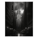 Search for black and white art deco posters New york city