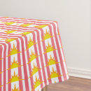 Search for pink and orange tablecloths White