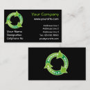 Search for recycling business cards Symbol