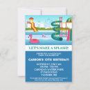 Search for water balloon birthday invitations Pool