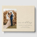 Search for elegant guest books Handwritten script