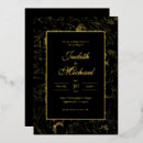 Search for black tie formal event invitations Gold