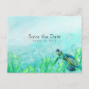 Search for beach wedding save the date postcards Tropical