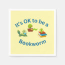 Search for book club napkins Reading