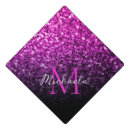 Search for purple graduation cap toppers Sparkly