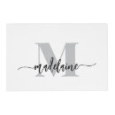 Search for black and white paper placemats Modern