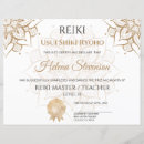 Search for reiki certificates Master