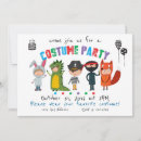 Search for kids costume party invitations Witch