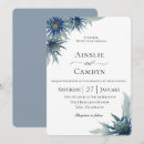 Search for slate blue wedding invitations Modern