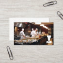 Search for food preparation business cards Cooking