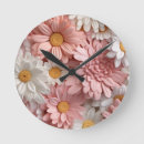 Search for daisy clocks Watercolor