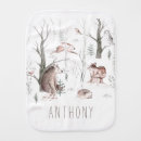 Search for woodland burp cloths cute