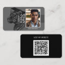 Search for graduation name business cards Qr code