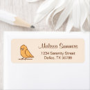 Search for parrot return address labels Parakeet