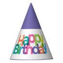 Search for purple paper party hats Happy