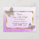 Search for butterfly save the dates Purple