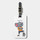 Search for soccer luggage tags Cute