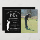 Search for golf 60th birthday invitations Adult
