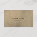 Search for leather look business cards masculine