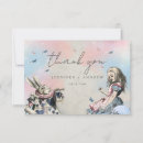 Search for alice in wonderland thank you cards Vintage