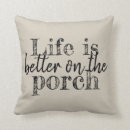 Search for porch pillows Script