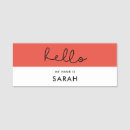 Search for cute name tags Business