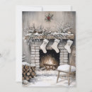 Search for fireplace christmas cards Cozy