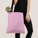 Search for logo tote bags Pink