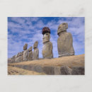 Search for moai postcards statue
