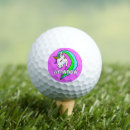 Search for unicorn golf balls Rainbow