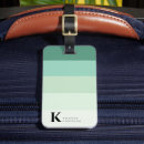Search for classy luggage tags Initials