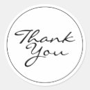 Search for clear thank you stickers Black and white
