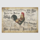 Search for vintage rooster tissue paper Antique