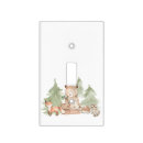 Search for woodland animals nursery light switch covers Bear