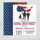 Search for army going away party invitations Farewell