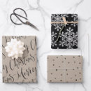 Search for black and silver wrapping paper Snowflakes