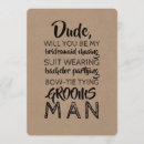 Search for groomsman bridesmaid cards Best man
