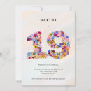 Search for 19th birthday invitations Floral