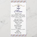 Search for nautical wedding menus Stripes